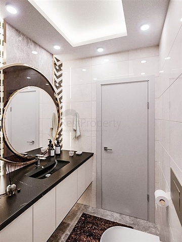 Wohnungen in einer neuen Wohnanlage in Mahmutlar