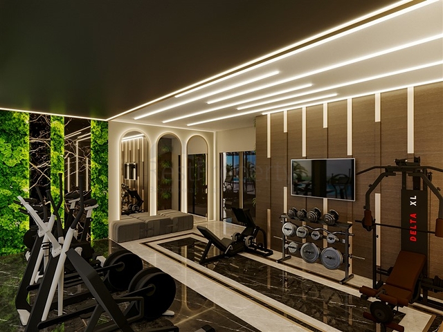 Wohnungen in einer neuen Wohnanlage in Mahmutlar