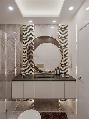 Wohnungen in einer neuen Wohnanlage in Mahmutlar