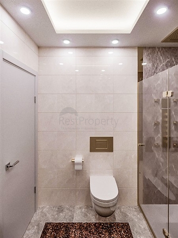 Wohnungen in einer neuen Wohnanlage in Mahmutlar