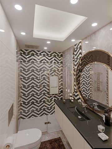 Wohnungen in einer neuen Wohnanlage in Mahmutlar