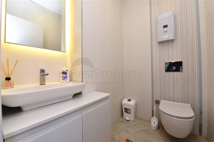 Penthouse mit 2+1 Grundriss an der ersten Küste im Stadtteil Mahmutlar