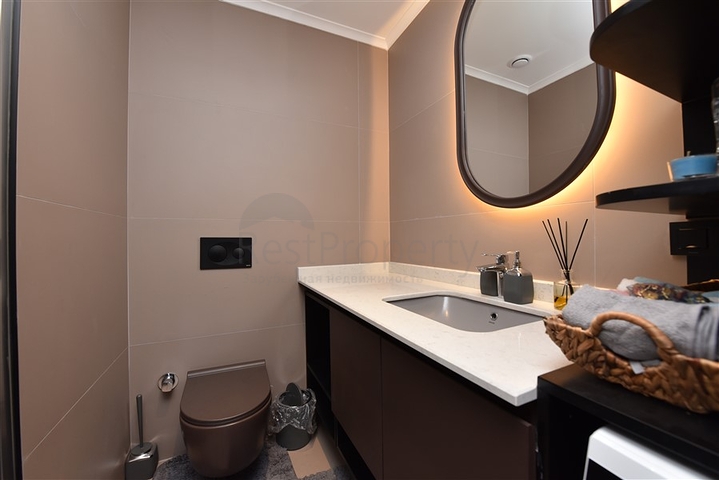 Möblierte Dreizimmerwohnung an der ersten Küste