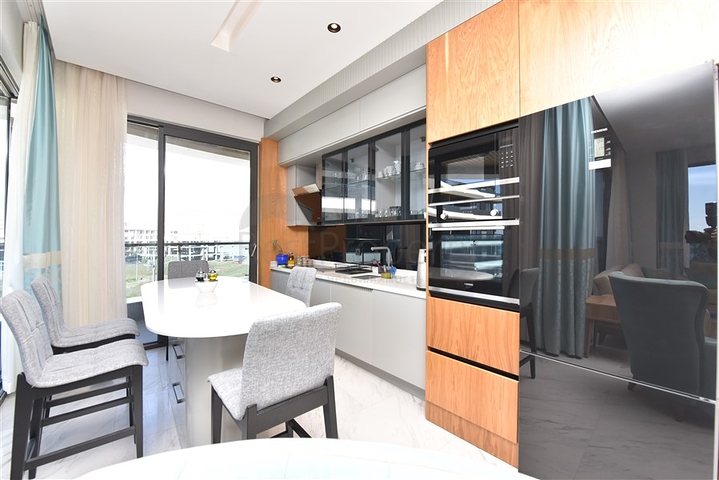 Möblierte Dreizimmerwohnung an der ersten Küste