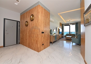 Möblierte Dreizimmerwohnung an der ersten Küste