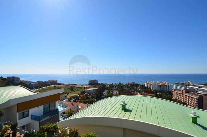 Penthouse 3+2 in einem Prestigeprojekt im Stadtteil Konakly