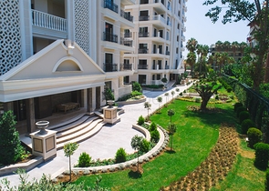 Dreizimmerwohnung in einem schicken Komplex des Zentrums von Alanya