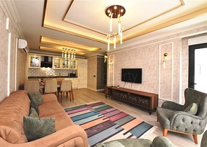 Dreizimmerwohnung in einem schicken Komplex des Zentrums von Alanya