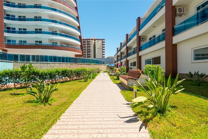 Möblierte Dreizimmerwohnung im Zentrum von Mahmutlar