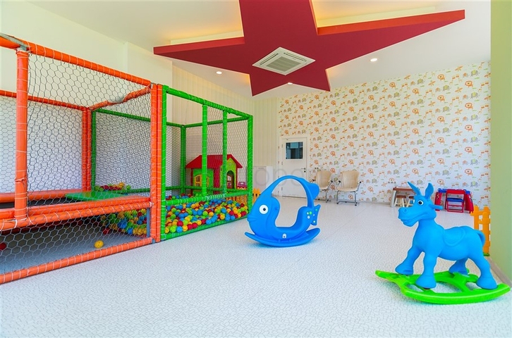 Möblierte Dreizimmerwohnung im Zentrum von Mahmutlar