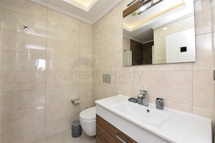 Möblierte Dreizimmerwohnung im Zentrum von Mahmutlar