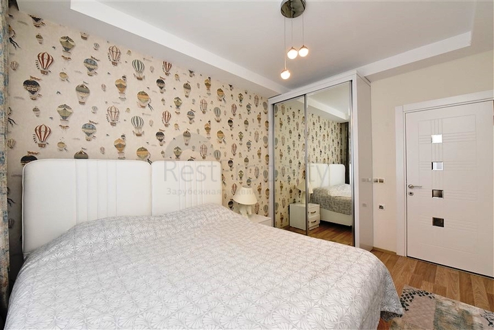 Möblierte Dreizimmerwohnung im Zentrum von Mahmutlar