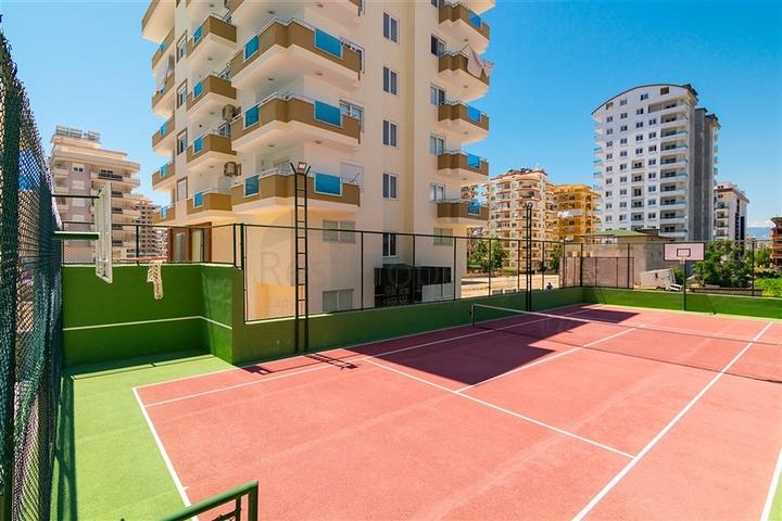 Möblierte Dreizimmerwohnung im Zentrum von Mahmutlar