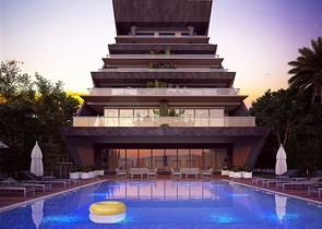 Neues Projekt an der ersten Küste im Bezirk Kargicak 