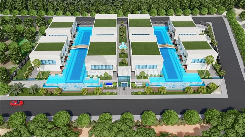 Neues Stadthausprojekt im Bezirk Konakly