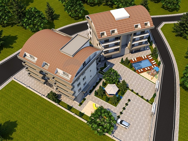 Ein neues Investitionsprojekt im modernen Stadtteil Oba