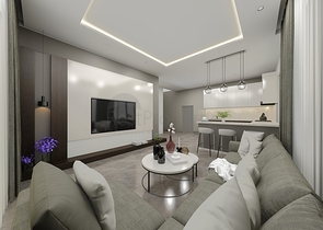 Ein neues Investitionsprojekt im modernen Stadtteil Oba