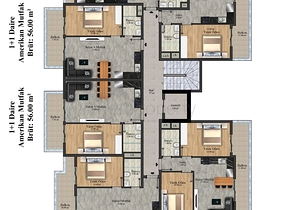 Ein neues Investitionsprojekt im modernen Stadtteil Oba
