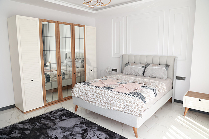 Ein Komplex von Villen in Avsallar