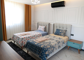 Ein Komplex von Villen in Avsallar