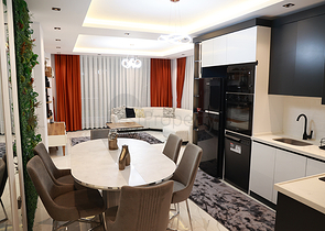 Ein Komplex von Villen in Avsallar