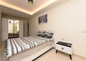 Möblierte Dreizimmerwohnung