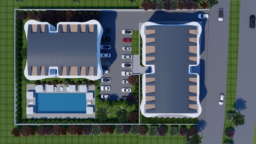 Projekt für Leben und Investitionen 200 m vom Meer entfernt in einem Erholungsgebiet 