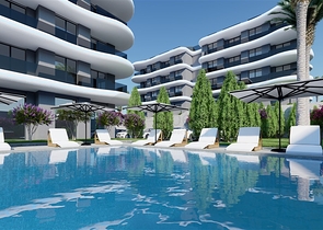 Projekt für Leben und Investitionen 200 m vom Meer entfernt in einem Erholungsgebiet 