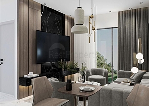 Projekt für Leben und Investitionen 200 m vom Meer entfernt in einem Erholungsgebiet 