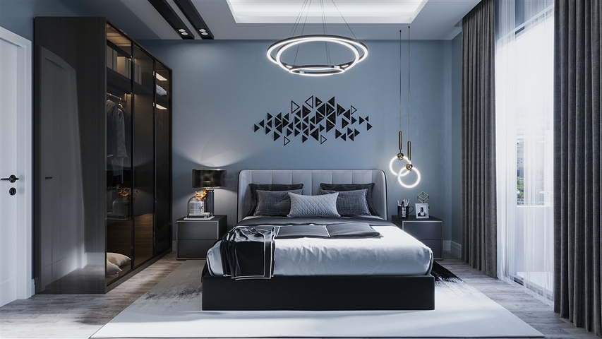 Der im Bau befindliche Komplex im Bezirk Oba