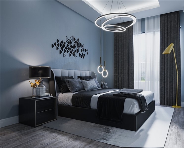 Der im Bau befindliche Komplex im Bezirk Oba