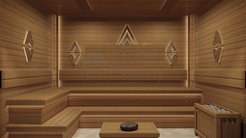 Neue Wohnanlage 400 m vom Meer entfernt im Stadtteil Kestel 