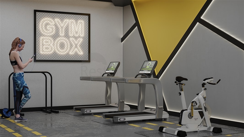 Neue Wohnanlage 400 m vom Meer entfernt im Stadtteil Kestel 