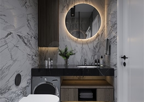 Neue Wohnanlage 400 m vom Meer entfernt im Stadtteil Kestel 