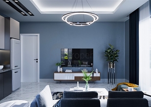 Neue Wohnanlage 400 m vom Meer entfernt im Stadtteil Kestel 