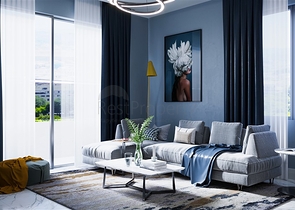 Neue Wohnanlage 400 m vom Meer entfernt im Stadtteil Kestel 