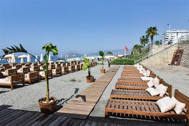 Zweizimmerwohnung in einem Komplex in erster Linie in Mahmutlar