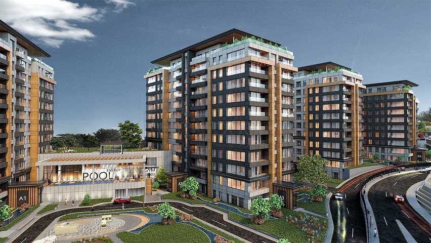 Premium-Immobilien in der Nähe des Belgrader Waldes.