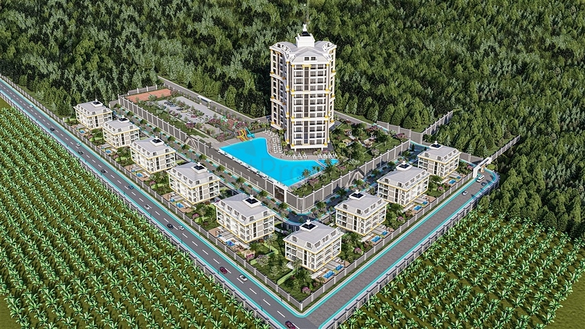 Neues Großprojekt im Stadtteil Mahmutlar 