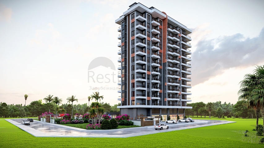 Neuer Komplex in Mahmutlar, 400m vom Meer entfernt