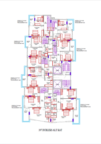 Neuer Komplex in Mahmutlar, 400m vom Meer entfernt