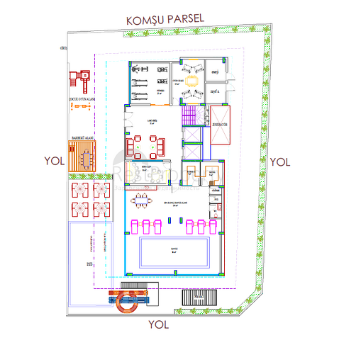 Neues Projekt in der Region Mahmutlar, 600 m vom Meer entfernt 