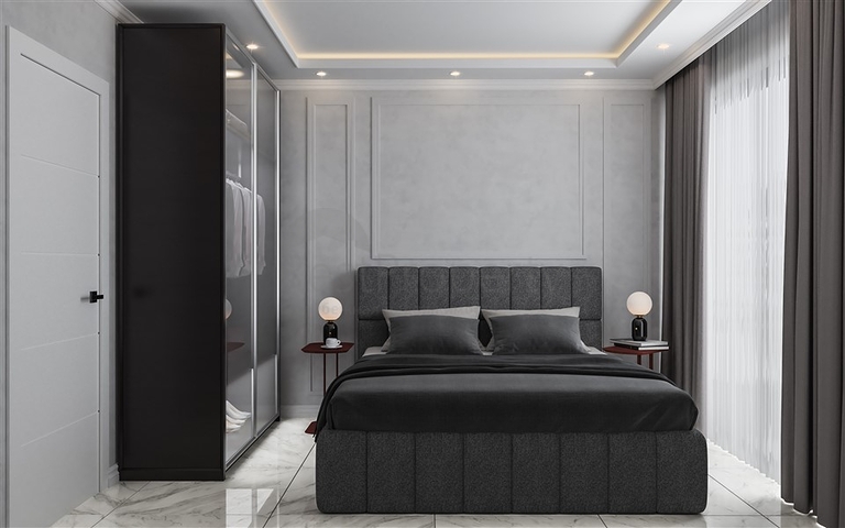 Der im Bau befindliche Komplex im Bezirk Oba