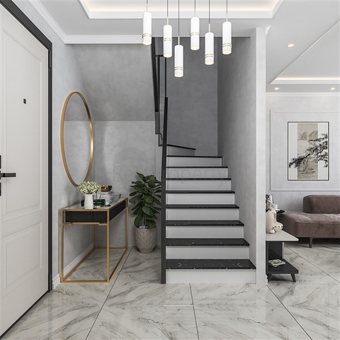 Der im Bau befindliche Komplex im Bezirk Oba