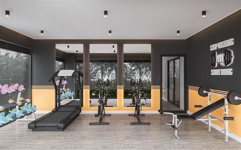 Der im Bau befindliche Komplex im Bezirk Oba