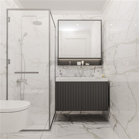 Der im Bau befindliche Komplex im Bezirk Oba