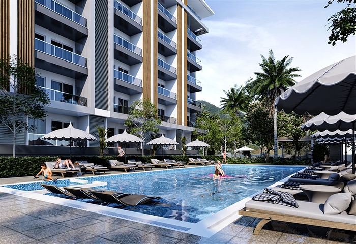 Neues Investitionsprojekt in der Bauphase in Gazipasa Neues Investitionsprojekt in der Bauphase in Gazipasa