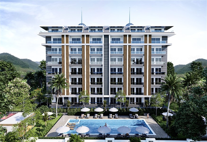 Neues Investitionsprojekt in der Bauphase in Gazipasa Neues Investitionsprojekt in der Bauphase in Gazipasa