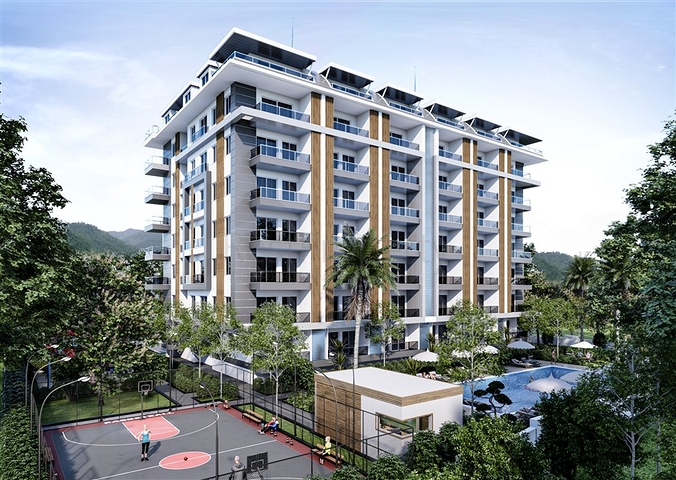 Neues Investitionsprojekt in der Bauphase in Gazipasa Neues Investitionsprojekt in der Bauphase in Gazipasa