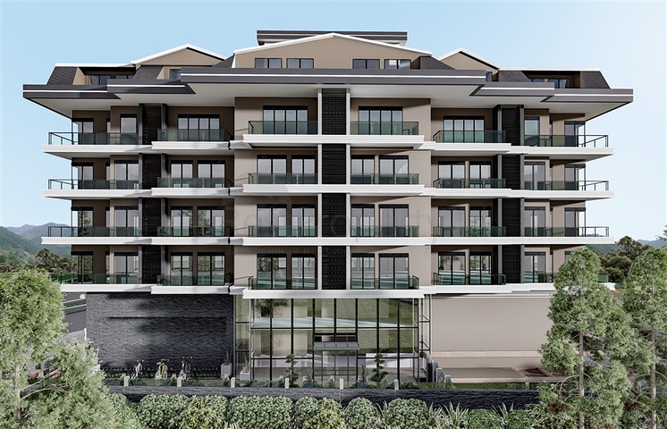 Neues Bauprojekt im Stadtteil Mahmutlar